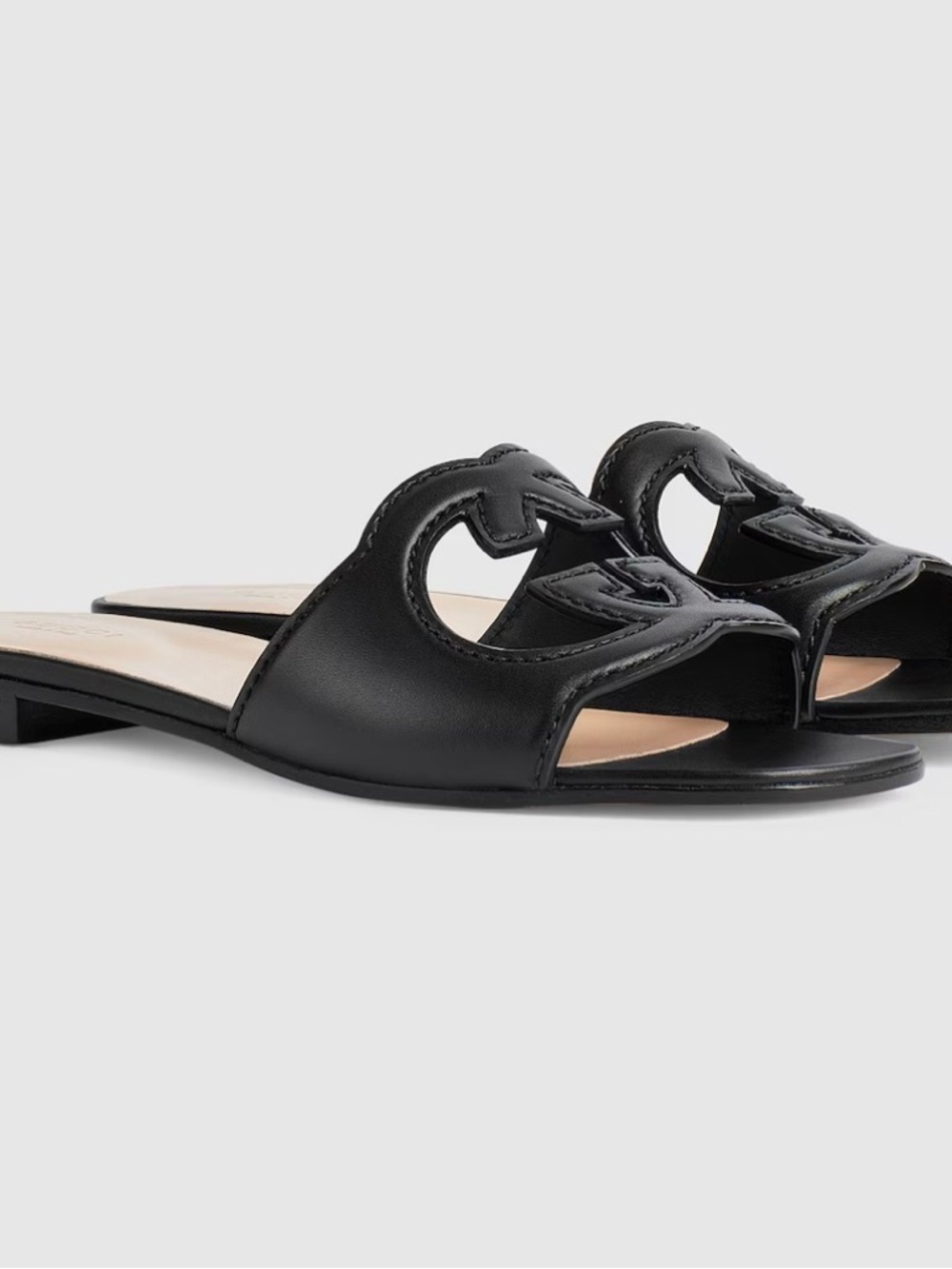 Gucci Slide Sandals Interlocking G - Picture 3 of 7